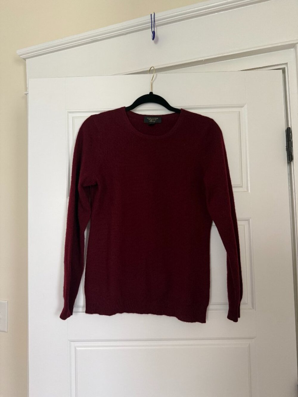 Burgundy Cashmere Sweater